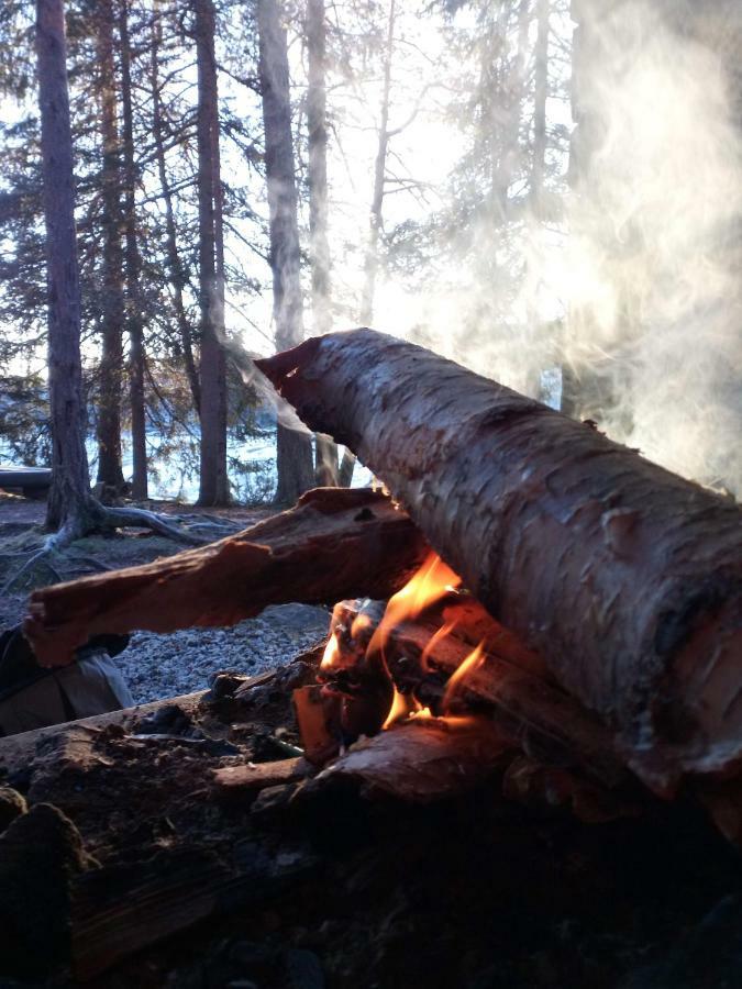 Authentic Cottage In Swedish Lapland Lycksele Luaran gambar